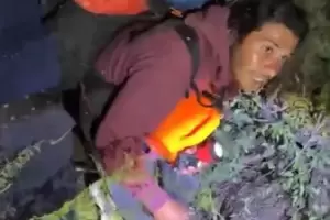 Catamarca: rescatan a peregrino santiague�o que se extravi�