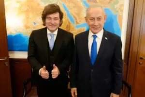 Milei se reuni� con Netanyahu: "Bienvenido a Israel, mi amigo"