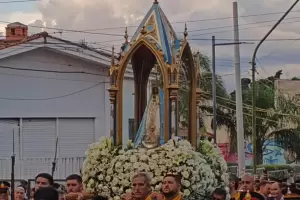 Solemne Procesi�n en Catamarca: cierra el Septenario por los 135 a�os de la Coronaci�n