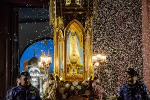 Con la mirada puesta en el Beato Mamerto Esqui� 
se vivi� el cierre de las fiestas de la Virgen del Valle