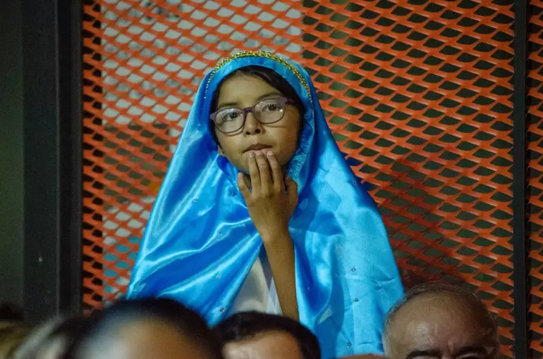 Catamarca vivi� una multitudinaria procesi�n por la Virgen del Valle en el 135� aniversario de su Coronaci�n. Foto: Gustavo Roldan