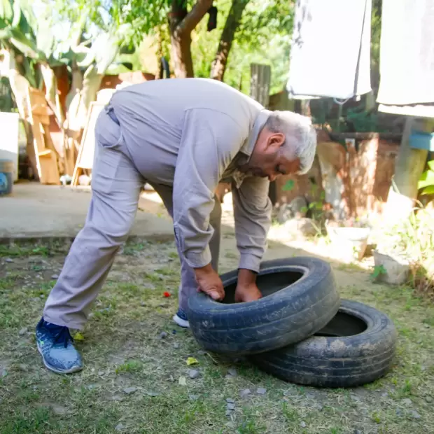 Refuerzan la prevenci�n del dengue: despliegan operativos de control focal