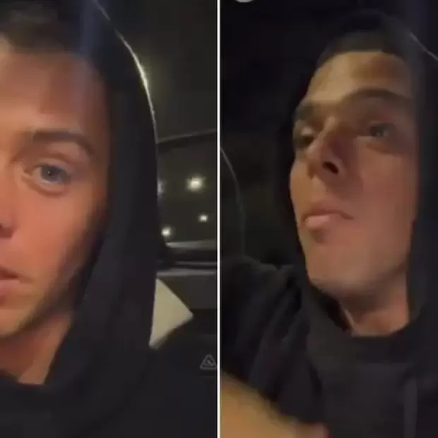 La dura sanci�n que piden contra Santi Maratea por grabar un vivo al volante