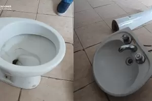 Recuperan sanitarios y elementos vinculados a un robo en el sur de la Capital