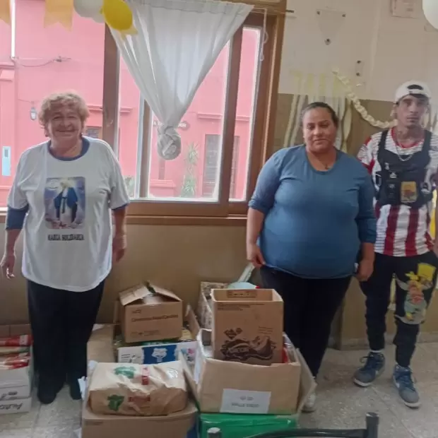 Catamarca: Mar�a Solidaria distribuy� donaciones de las fiestas marianas a comedores y comunidades
