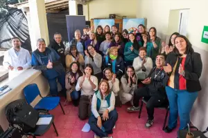 El equipo de la Vicegobernaci�n lleg� a Mutqu�n y Saujil con una agenda integral