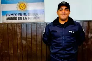 Catamarca: un polic�a salv� la vida de un beb� de tres meses
