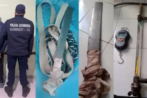 Abigeato en La Paz: un joven arrestado y secuestro de carne y herramientas