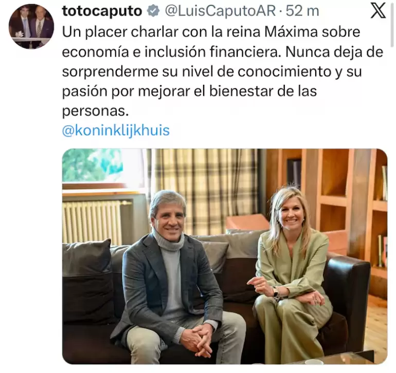 luis caputo maxima