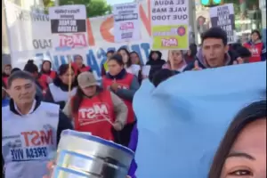 Tensi�n, protestas y reclamos sociales en el marco de la Apertura Legislativa