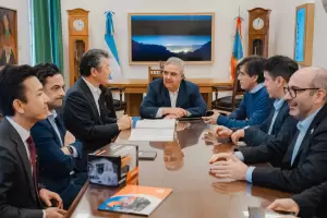 Autoridades de la empresa Hitachi visitan Catamarca para conocer su potencial productivo