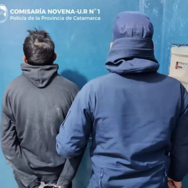 Catamarca: lo atraparon con elementos sustra�dos y qued� detenido
