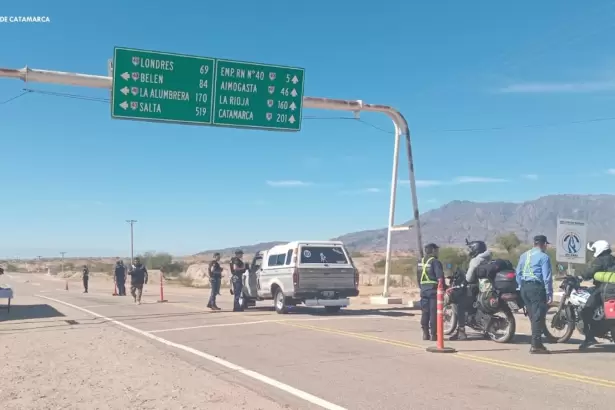 Se puso en funcionamiento un nuevo puesto de control en Catamarca