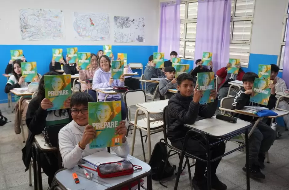 Libros de ingl�se en la Levene