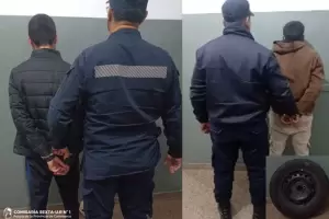 Robo in fraganti: atraparon a dos "robaruedas" en Catamarca