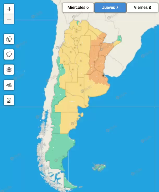 alerta amarilla