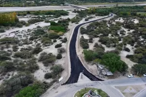 Santa Mar�a se prepara para inaugurar el puente m�s largo del NOA