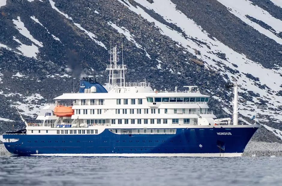 Crucero MV Hondius