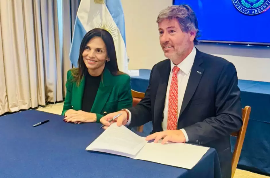 Juan Bautista Mahiques y Laila Saleme