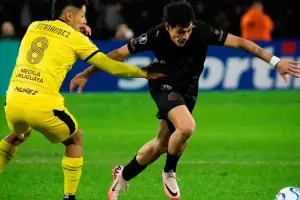 Platense empat� con Pe�arol y qued� a un paso de clasificar a los octavos de la Libertadores
