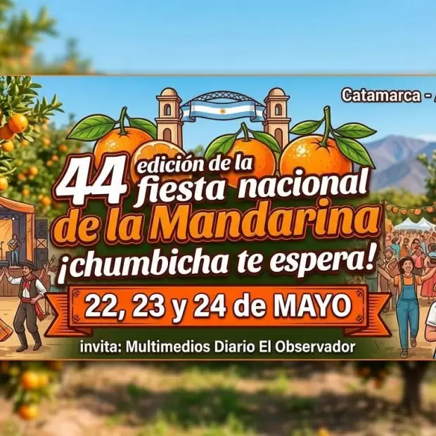 Chumbicha se prepara para la 44� edici�n del Festival Nacional de la Mandarina