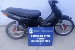 Persecuci�n en Pom�n: demoran a un adolescente de 13 a�os y secuestran una moto y un arma blanca