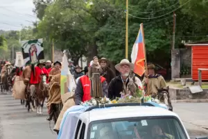Los gauchos honraron al Beato Mamerto Esqui�