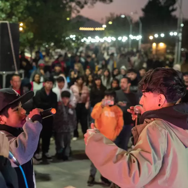 Tinogasta vivi� una fiesta urbana con el Freestyle y el B�squet 3x3