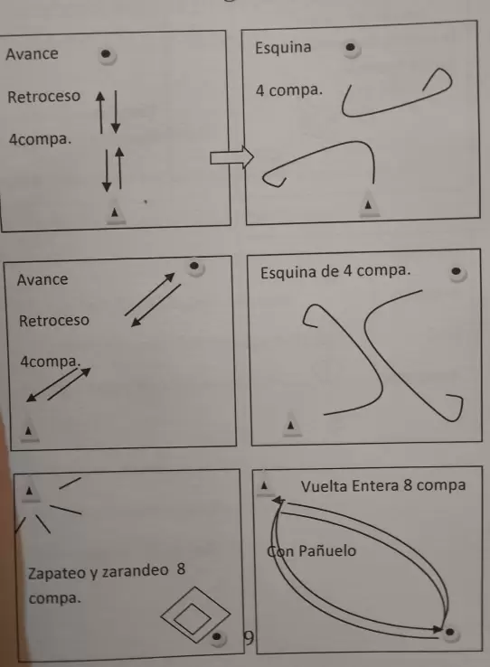 coreografia danza el frailecito