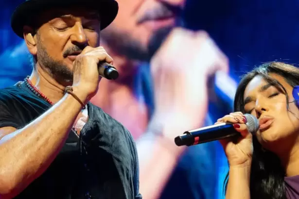Ricardo Arjona y �ngela Leiva emocionaron con una versi�n especial de "Fuiste t�"