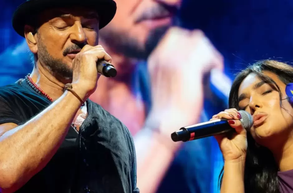 Ricardo Arjona con Angela Leiva