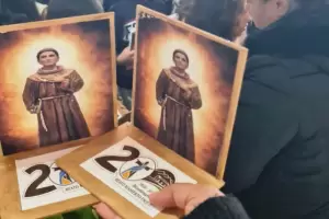 Ni�os de la Catequesis de la parroquia  San Jos� Obrero recordaron a Esqui�