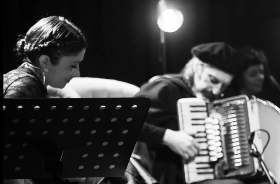 Chango Spasiuk y Nadia Larcher