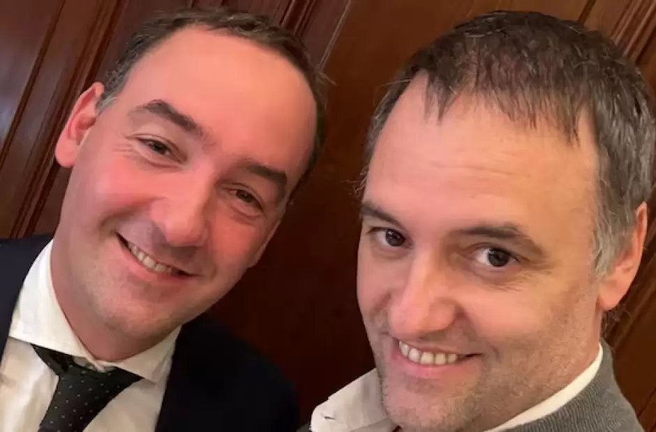 Francisco y Manuel Adorni