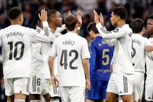 Franco Mastantuono fue titular en la victoria del Real Madrid ante el Real Oviedo