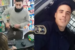 Cay� el "poliladr�n" que rob� un kiosco y fue acusado de estafa