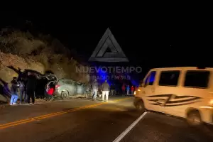 Choque frontal en La C�bila: un muerto y varios heridos en la Ruta Nacional 60