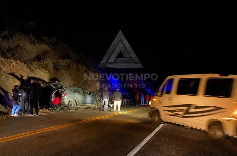 Choque frontal en La C�bila: un muerto y varios heridos en la Ruta Nacional 60