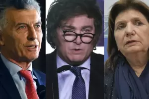 Milei, Bullrich y Macri exhiben niveles de apoyo similares y alto rechazo rumbo a 2027
