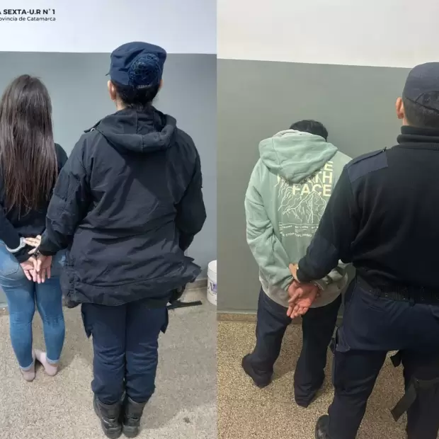 Catamarca: dos j�venes aprehendidos por causar da�os en la vivienda de su madre