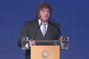 Milei asegur� que sin intervenci�n oficial el d�lar estar�a en $1100