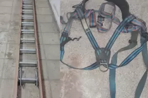 De altura: lo atraparon robando cables de torres de comunicaci�n