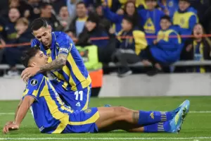Rosario Central gole� a Universidad Central y sac� pasaje a octavos