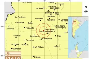 Un fuerte sismo de 4.5 grados sacudi� Catamarca y gener� inquietud entre los vecinos