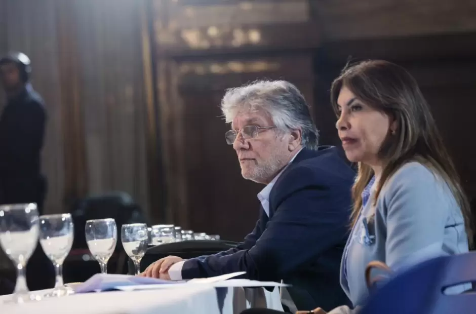 Sandra Mendoza y Guillermo Andrada