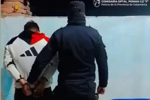 Aprehendieron a un sujeto por amenazar a un hombre con un arma blanca