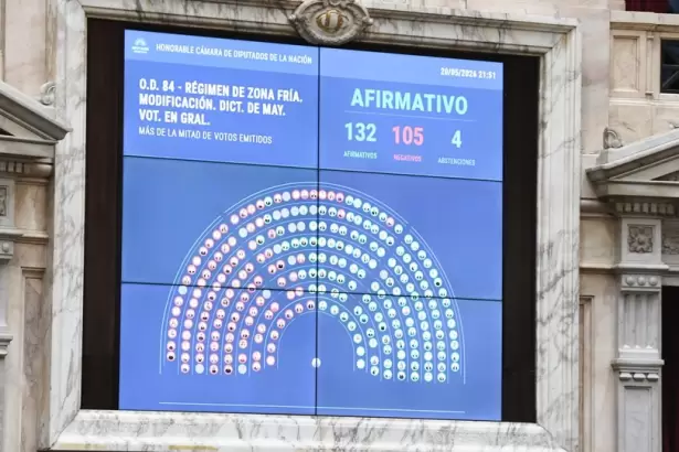 Diputados dio media sanci�n al recorte de subsidios al gas en Zonas Fr�as