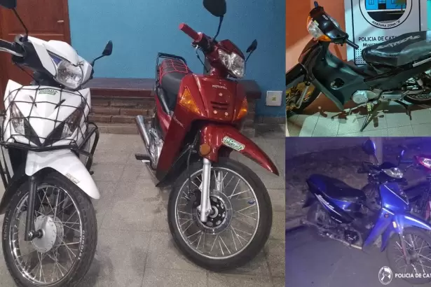 Operativos en Capital y el interior: secuestran 21 motocicletas