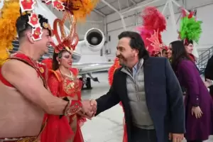 El divertido baile del gobernador de Salta que se viraliz� en redes sociales