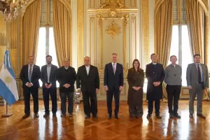 En la antesala del Te Deum, el Gobierno mantuvo un encuentro con la Conferencia Episcopal Argentina